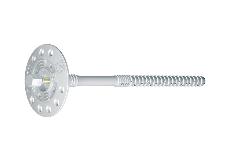 Zdjęcie: Kołek do mocowania izolacji KI-10NS 160 mm wkręcany, długa strefa rozporu 250 szt. RAWLPLUG