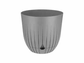 Doniczka Britta 2 16 cm 36577 szary GALICJA