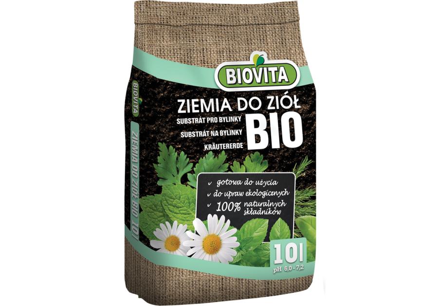 Zdjęcie: Ziemia BIO do ziół 10L BIOVITA