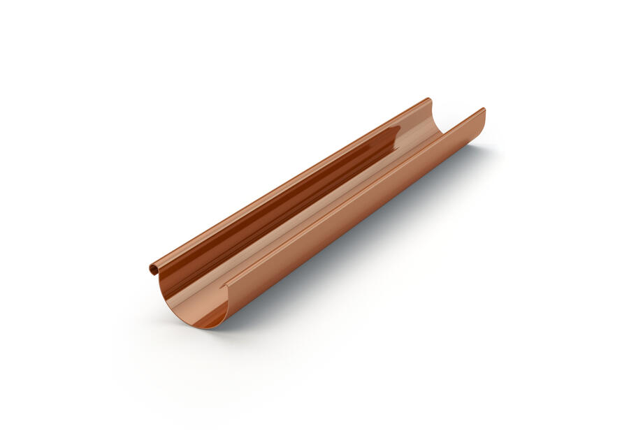 Zdjęcie: Rynna Dachowa 75 mm - 3 m miedziana Magnat GAMRAT