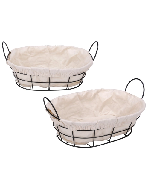 Zdjęcie: Koszyk na pieczywo owalny 28,5x22,5x9 cm 61657 RAVI