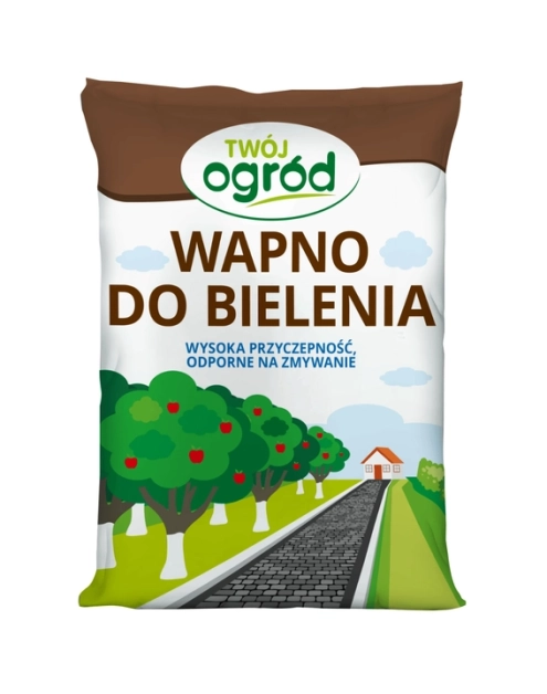 Zdjęcie: Wapno do bielenia drzew i krzewów 1 kg TWÓJ OGRÓD