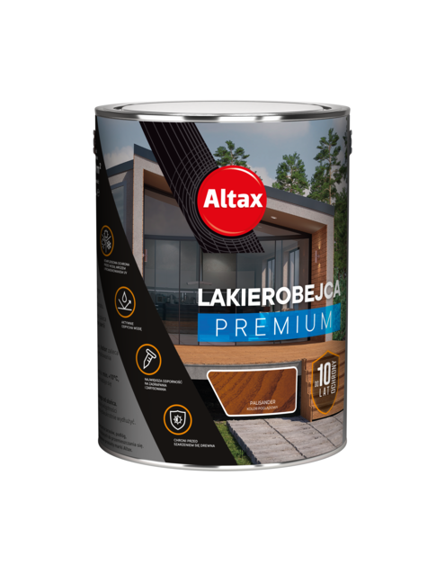 Zdjęcie: Lakierobejca Premium 5 L palisander ALTAX