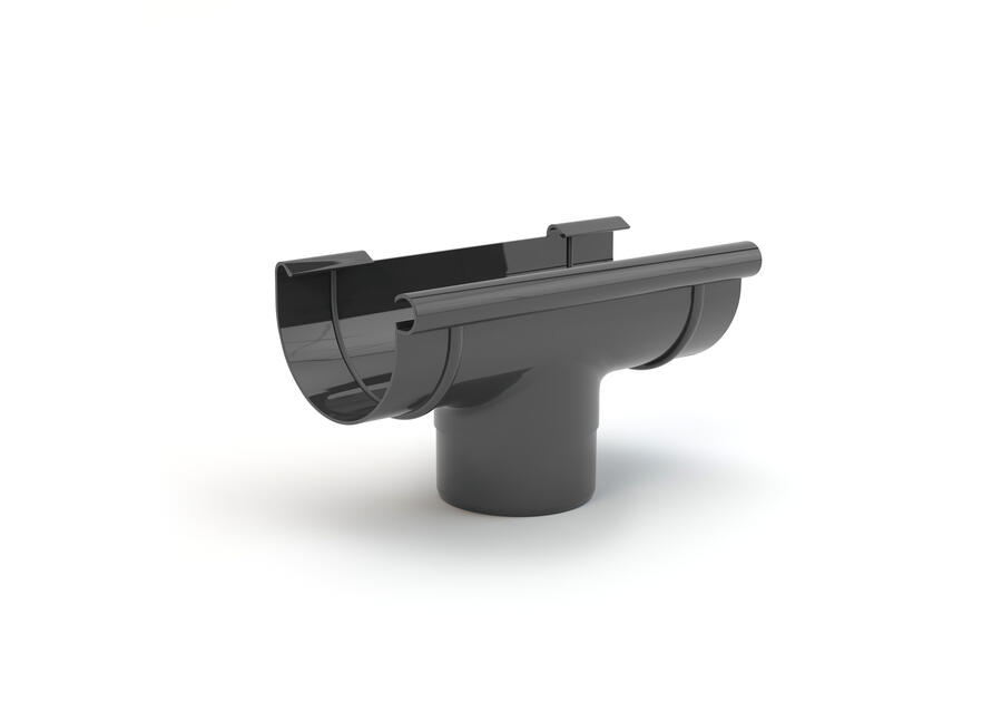 Zdjęcie: Lej spustowy 150/110 mm grafit GAMRAT