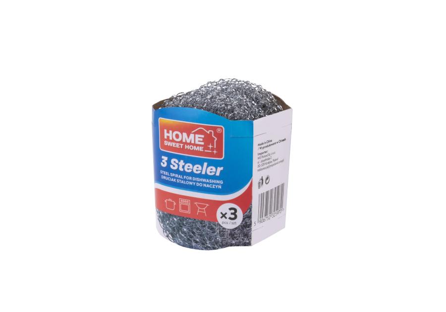 Zdjęcie: Druciak Steeler 3 sztuki HOME SWEET HOME