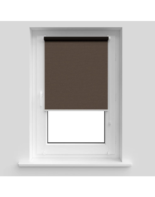 Zdjęcie: Roleta 100% zaciemnienia 42x150 cm brąz DECODESIGN