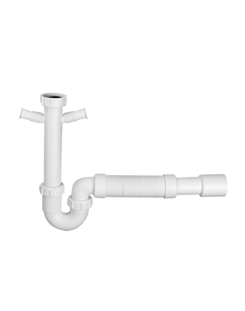 Zdjęcie: Syfon zlewozmywakowy rurowy 1.1/2 x50 mm MCALPINE