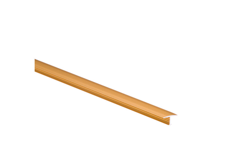 Zdjęcie: Profil fugowy łączący 13 mm AL T13 - 2,5 m złoty CEZAR