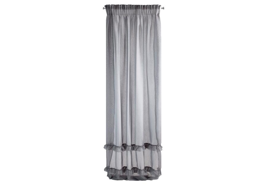 Zdjęcie: Firana gotowa Lorena na taśmie 140x270 cm Jjasnoszary EUROFIRANY