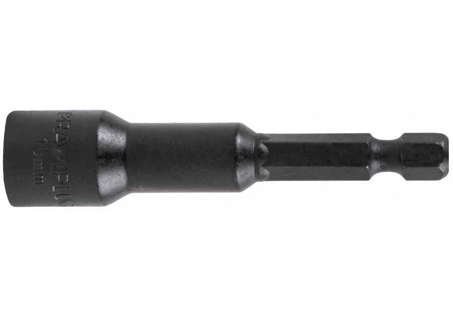 Zdjęcie: Uchwyt 10 mm  HEX 1/4 nasadka udarowa Cr-Mo dł. 65mm 3 szt. RAWLPLUG