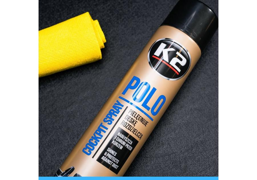 Zdjęcie: Spray do pielęgnacji i konserwacji deski rozdzielczej 750 ml K2