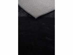 Dywan Rabbit-Foxy Sztuczna Skóra 60x90 cm czarny MULTI-DECOR