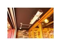 Zdjęcie: Promiennik grzejnik tarasowy Pluton elektryczny strebrny 4IQ