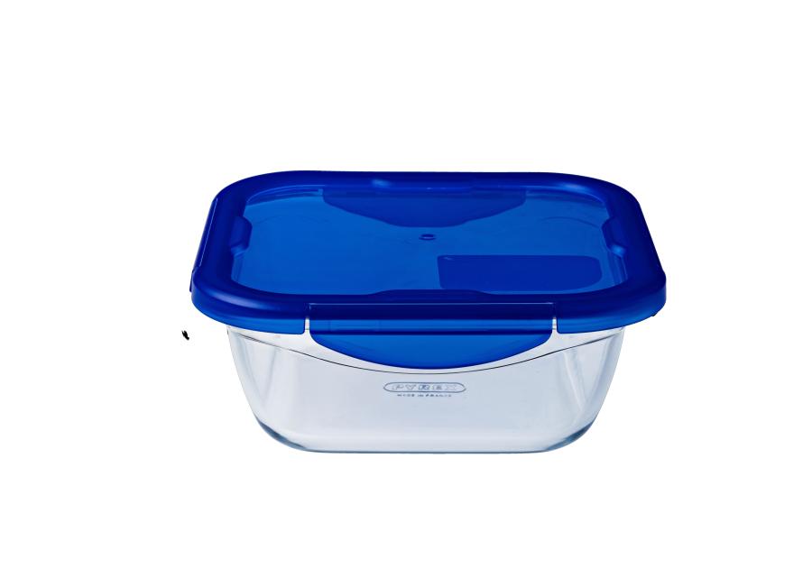 Zdjęcie: Naczynie żaroodporne z pokrwyą hermetyczną kwadratowe PYREX