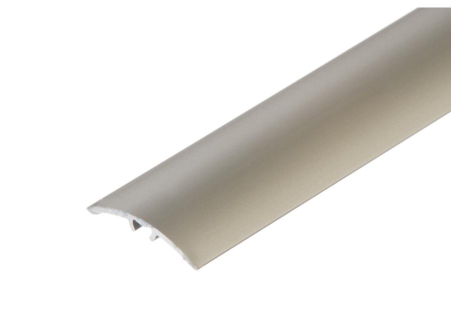 Zdjęcie: Listwa ochronna AL wcisk wąski 30 mm 5w1 klejona L= 1,86 m Szampan anoda mat CEZAR