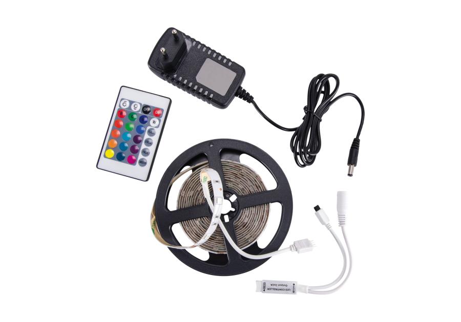 Zdjęcie: Taśma Late Led 3 m 90 RGB IP65 wielobarwna biały 21,6 W STRUHM