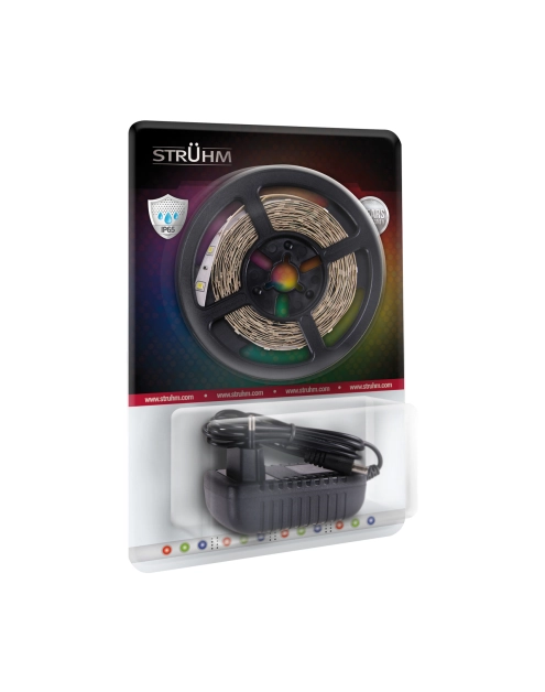 Zdjęcie: Taśma Late Led 3 m 90 RGB IP65 wielobarwna biały 21,6 W STRUHM