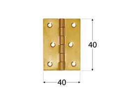 Zawias splatany 4x4 cm ZS40 DMX