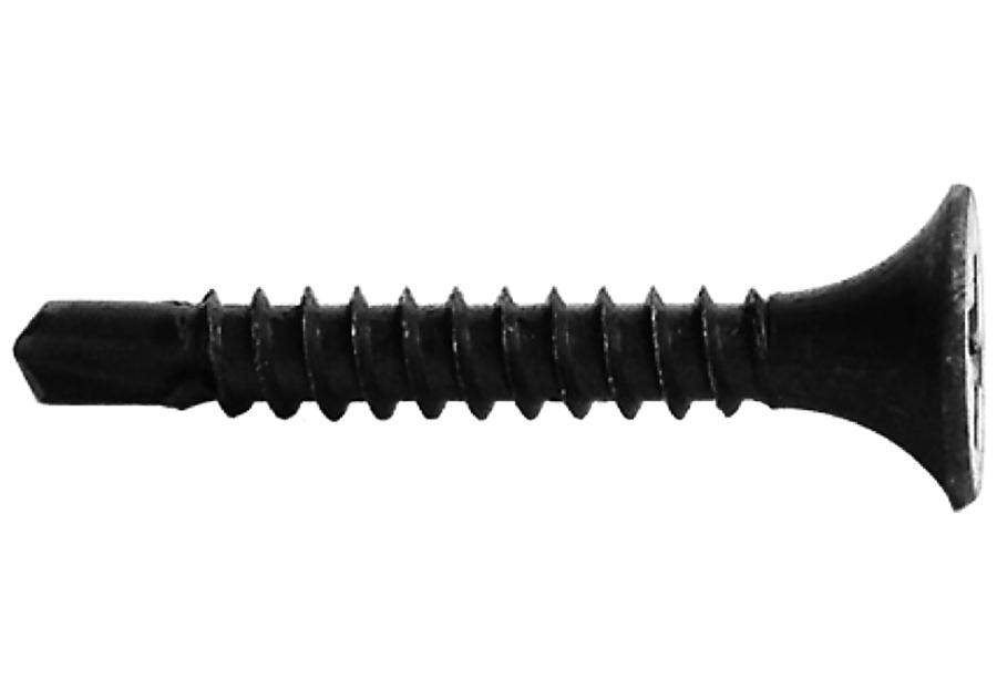 Zdjęcie: Wkręt fosfatowany samowiercący 3,5x35 mm - 100 szt .SILA