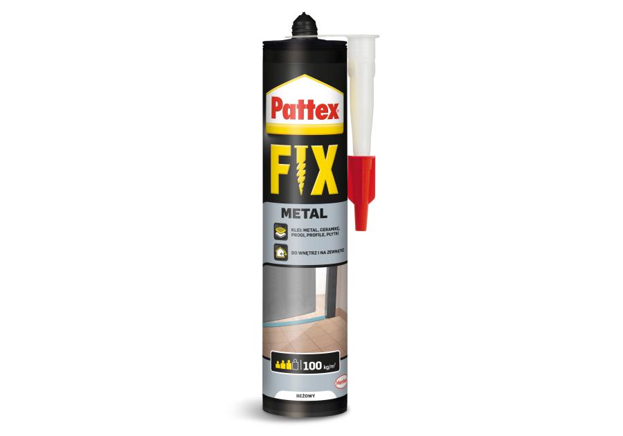 Zdjęcie: Klej montażowy Fix Metal Solv 392 g PATTEX