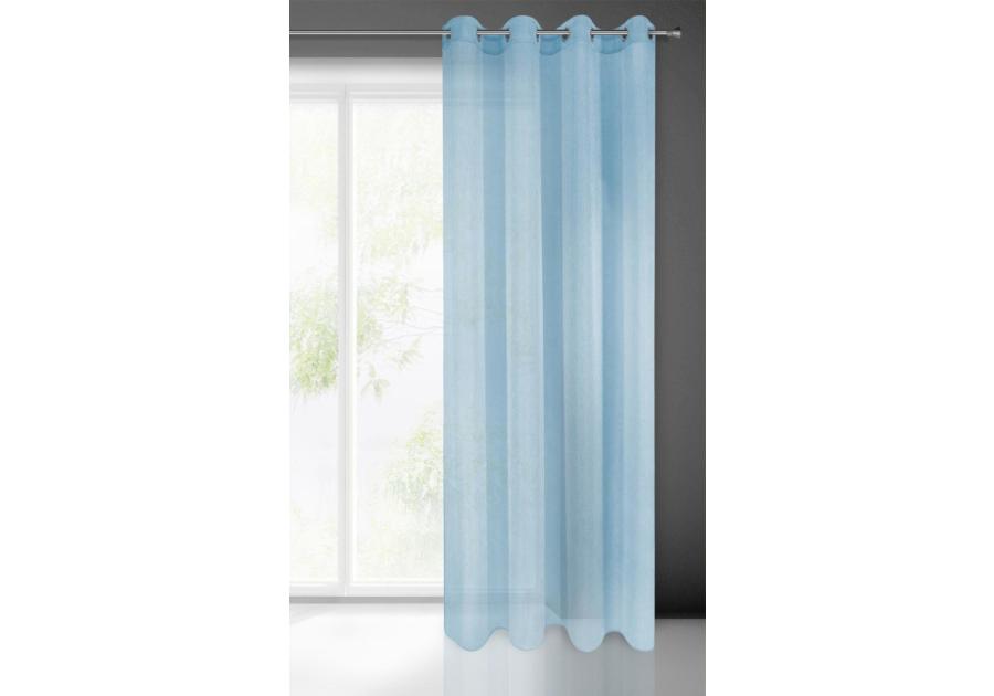 Zdjęcie: Firana gotowa Rebecca 140x250 cm niebieski EUROFIRANY