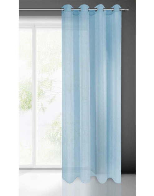 Zdjęcie: Firana gotowa Rebecca 140x250 cm niebieski EUROFIRANY