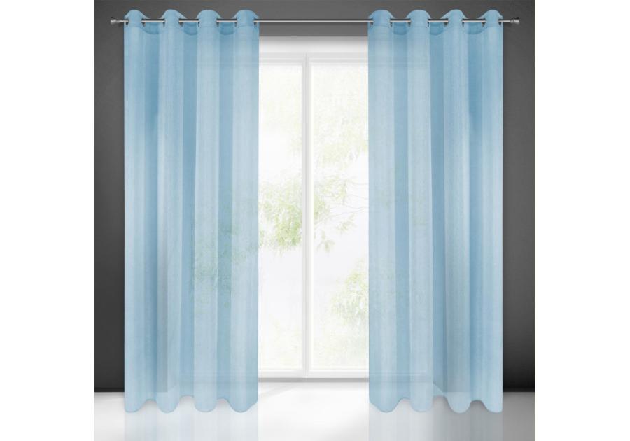 Zdjęcie: Firana gotowa Rebecca 140x250 cm niebieski EUROFIRANY