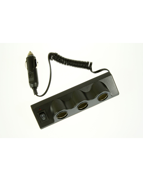 Zdjęcie: Potrójny rozgałęziacz do wtyczki zapalniczki BOTTARI