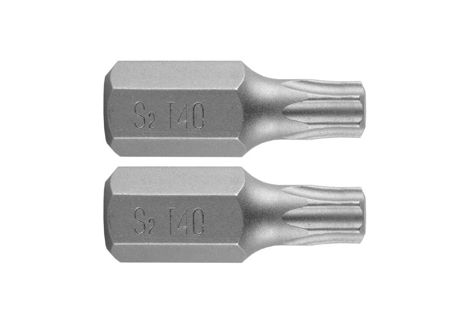 Zdjęcie: Końcówka Torx T40 x 30 mm, S2 x 2 szt. NEO