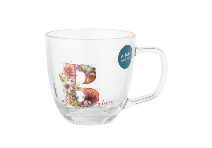 Zdjęcie: Kubek Oslo 420 ml dekoracja B jak Babcia 2 ALTOM DESIGN
