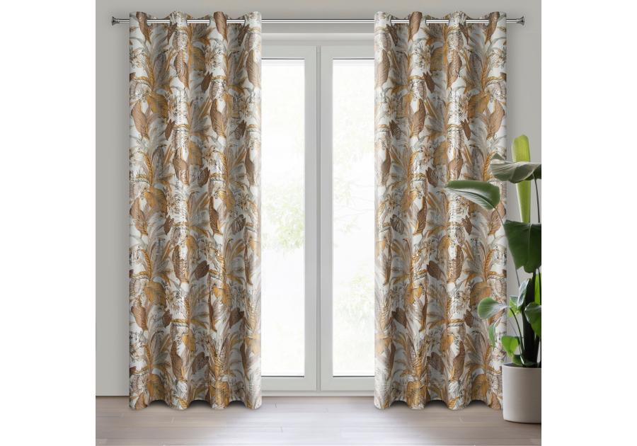 Zdjęcie: Zasłona gotowa Adel 140 x 250 cm biały EUROFIRANY