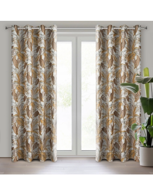 Zdjęcie: Zasłona gotowa Adel 140 x 250 cm biały EUROFIRANY