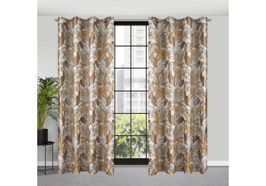 Zdjęcie: Zasłona gotowa Adel 140 x 250 cm biały EUROFIRANY