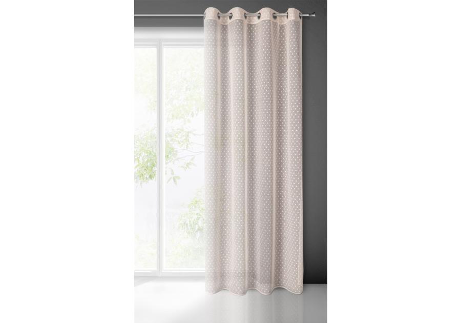 Zdjęcie: Zasłona gotowa Hania 140x250 cm różowy EUROFIRANY