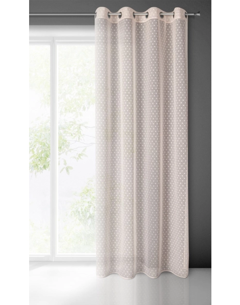 Zdjęcie: Zasłona gotowa Hania 140x250 cm różowy EUROFIRANY