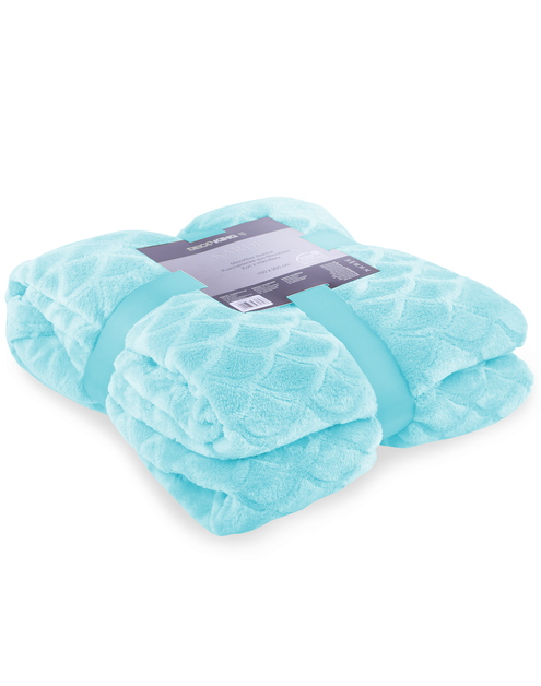 Zdjęcie: Koc Sardi turq 150x200 cm DECOKING