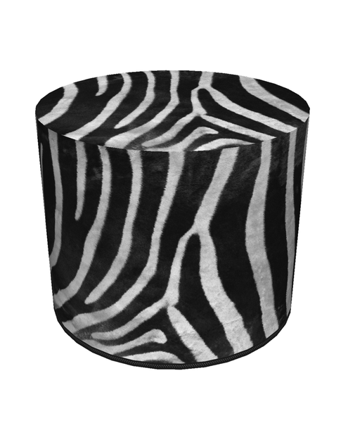 Zdjęcie: Pufa dekoracyjna Zebra 40x40 cm BERTONI