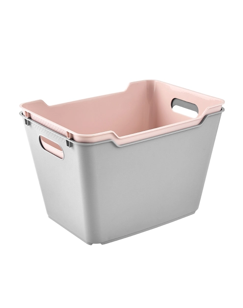 Zdjęcie: Pojemnik lifestyle-box 20 L lotta nordic grey KEEEPER