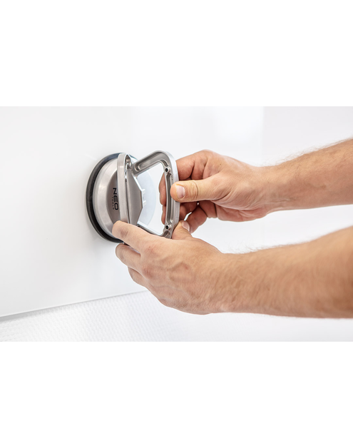 Zdjęcie: Przyssawka do szyb aluminiowa, pojedyncza, 50 kg NEO