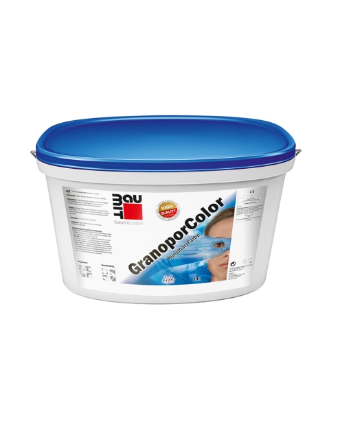 Zdjęcie: Farba akrylowa GranoporColor biała Life 0019 - 5 L BAUMIT