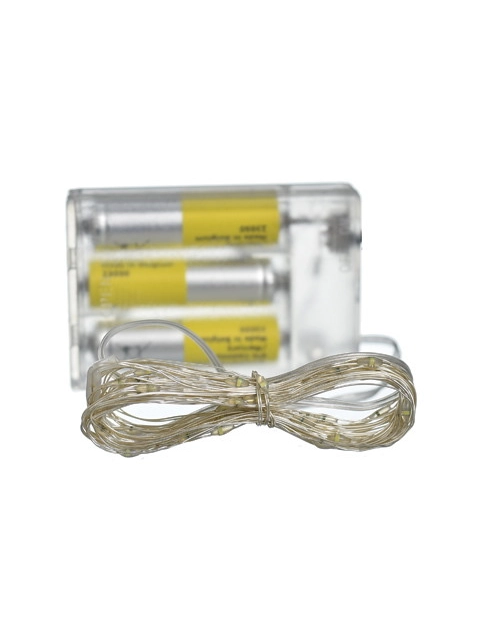 Zdjęcie: Girlanda 40 LED mini baterie 3xAA JUMI