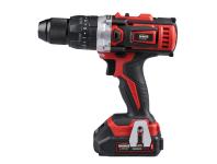 Zdjęcie: Wiertarko-wkrętarka z udarem 18 V, 40 Nm, 2 akumulatory 2,0 Ah - MODECO EXPERT