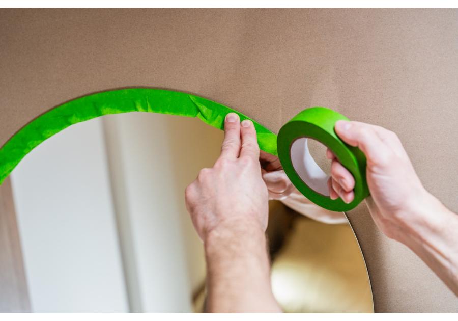 Zdjęcie: Taśma malarska do łuków i krzywizn 30 mm x 50 m PERFECT