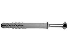 Kołek szybkiego montażu 6x80 mm z lejkiem 100 szt. SILA