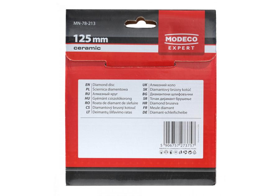 Zdjęcie: Ściernica diamentowa pełna 125 mm RAWLPLUG