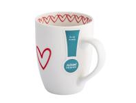 Zdjęcie: Kubek baryłka 340 ml dekoracja heart 1 ALTOM DESIGN