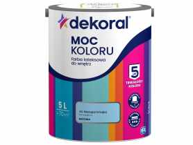 Farba lateksowa Moc Koloru niezapominajka 5 L DEKORAL