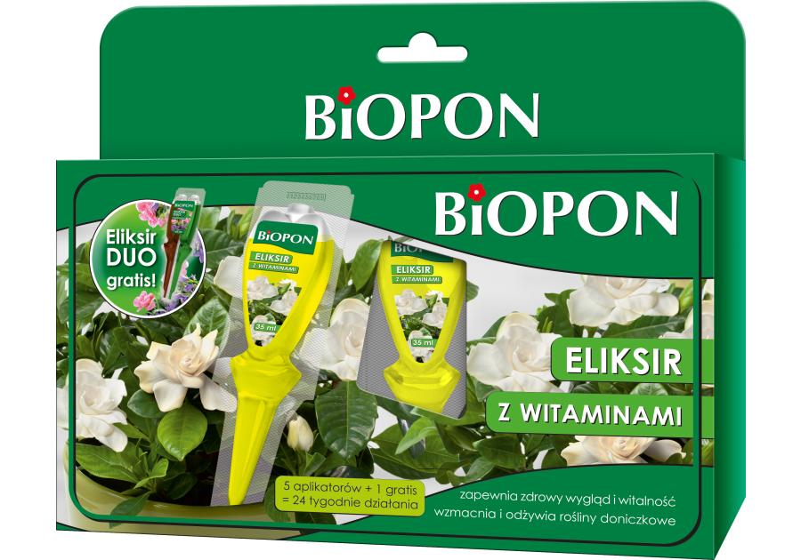 Zdjęcie: Eliksir z witaminami 5x35 ml BIOPON