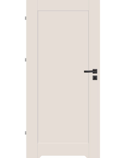 Zdjęcie: Drzwi wewnętrzne Nea 80L kaschmir, pełne, podcięcie NAWADOOR