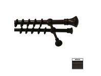 Zdjęcie: Karnisz podwójny Helios 240 cm wenge KARWEL